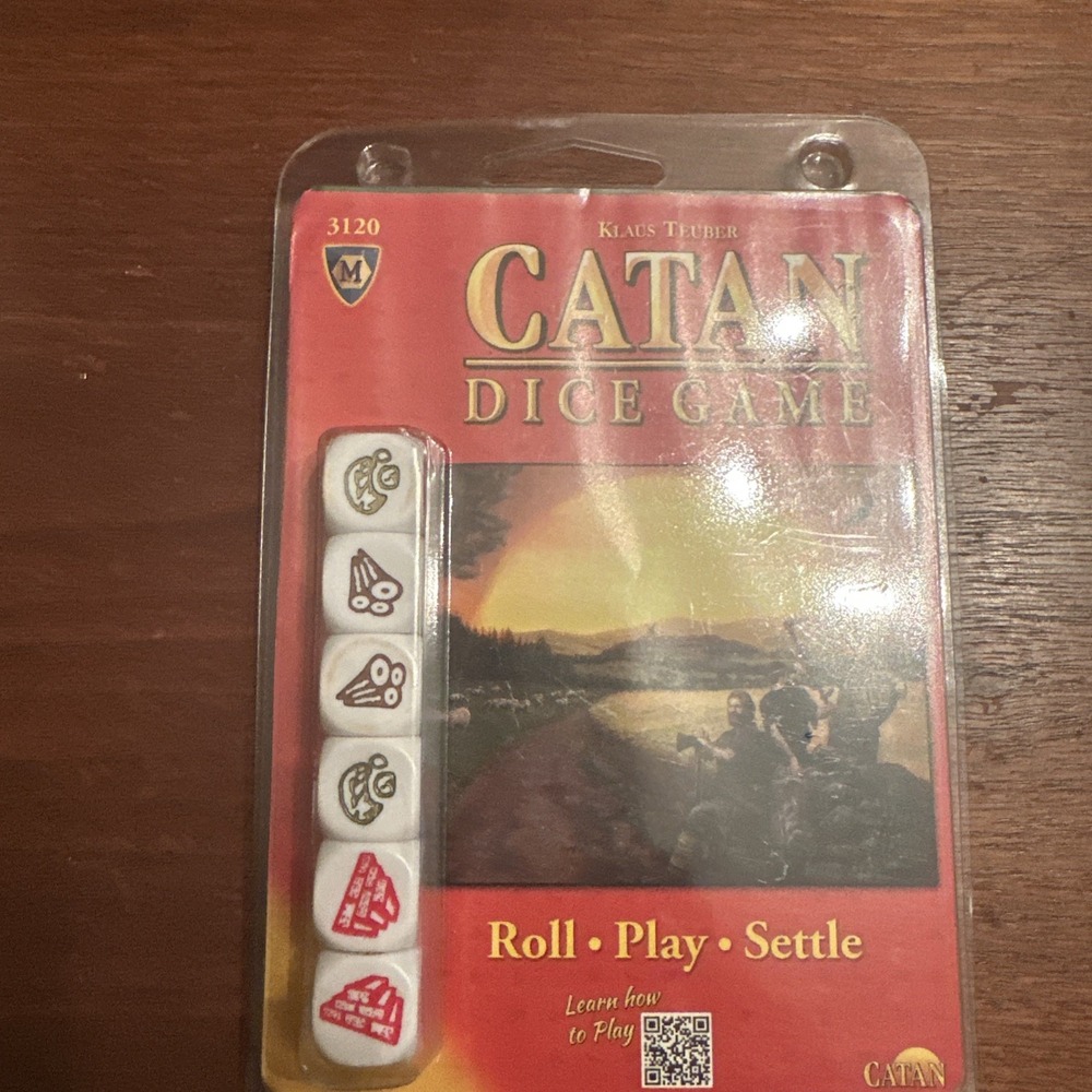 Catan Dice Game Clamshell Edition Catan Studios CN3120 Settlers Family New